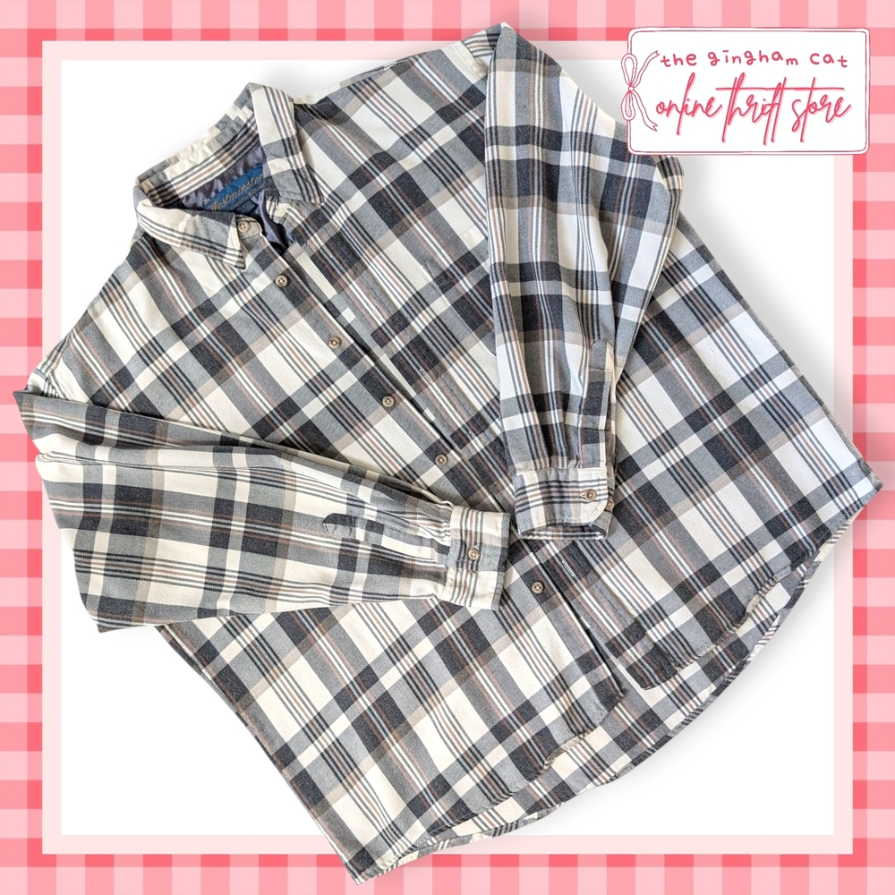 euc || vintage flannel (xl)